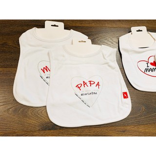 Yếm Cotton PapaMama mềm mịn