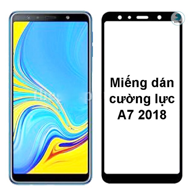 [Sale 50%] Kính cường lực sam sung A7(2018),A750 Loại Xịn
