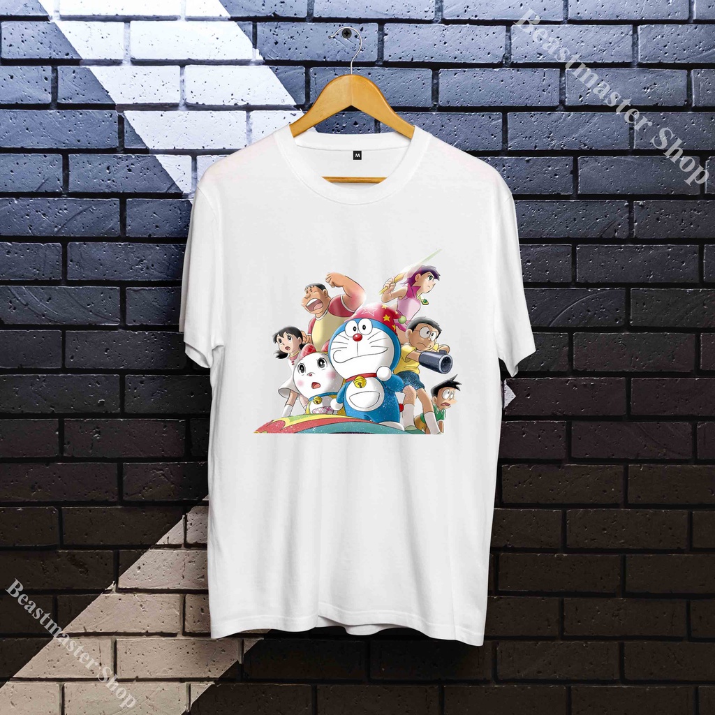 Áo Phông Doraemon Mèo máy Doremon trẻ em Cotton cute dễ thương ngắn tay cực chất R40DRM094