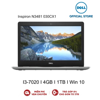 Laptop dell inspiron n3481 030cx1 i3-7020 i 4gb i 1tb i win 10 - hàng chính hãng