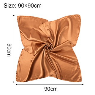 🌹Aibins🌹Lụa Hijab Rắn Màu Khăn Choàng Lụa Tudung WJ1005