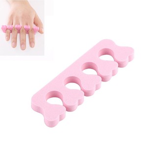 Kẹp tách ngón xốp hỗ trợ sơn móng