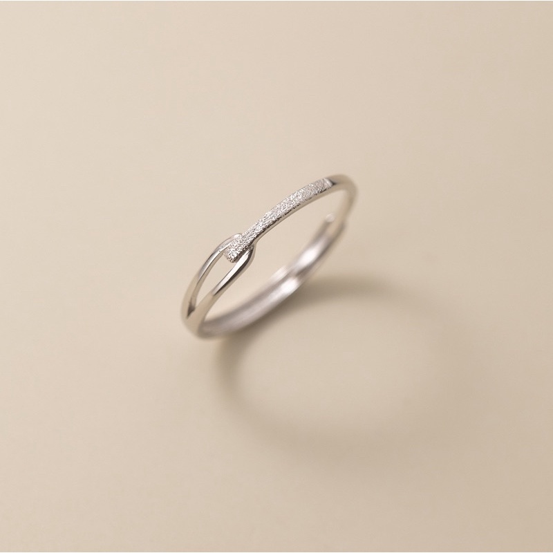 Nhẫn cặp| Nhẫn đôi tình yêu 100% bạc S925-Blackmeo