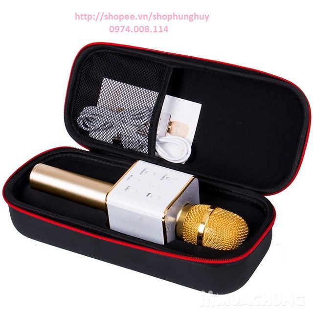 Mic hát karaoke bluetooth hay Q7 2017 [ BÁN SỈ ]