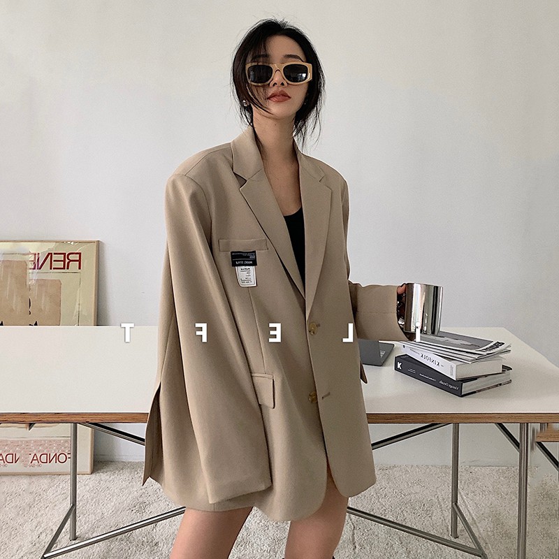 Ảnh thật 2 hình cuối-2W507.Áo blazer streetstyle thiết kế phong cách Hàn Quốc