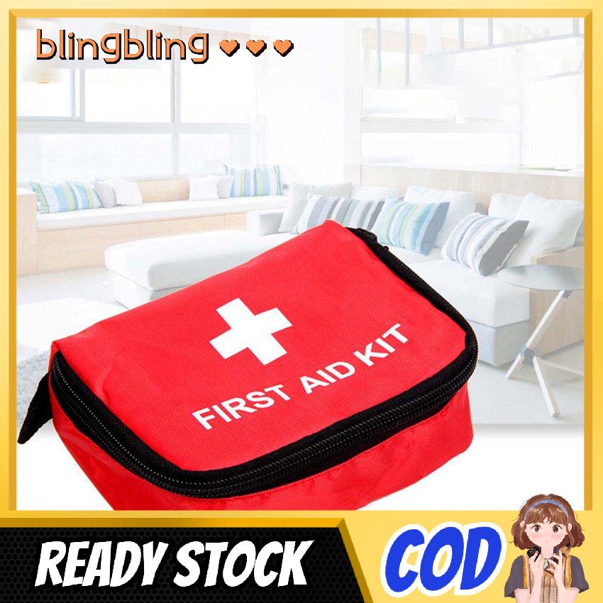 9pcs/set Emergency First Aid Item Kit Outdoor Tourism Family Emergency Device