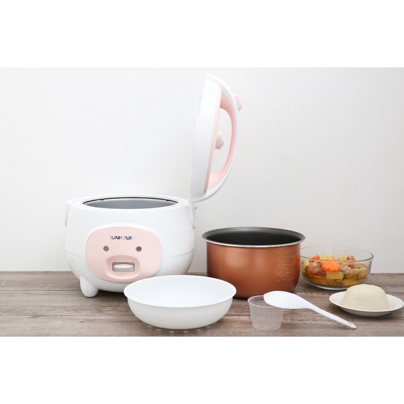 Nồi cơm điện Sunhouse shd 8607W dung tích 1,8L hàng chính hãng -bao lỗi đổi