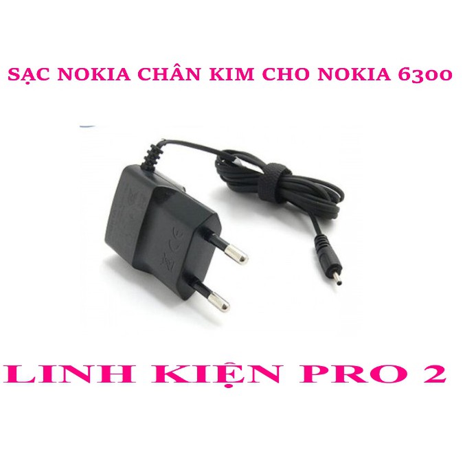 SẠC NOKIA CHÂN KIM CHO NOKIA 6300