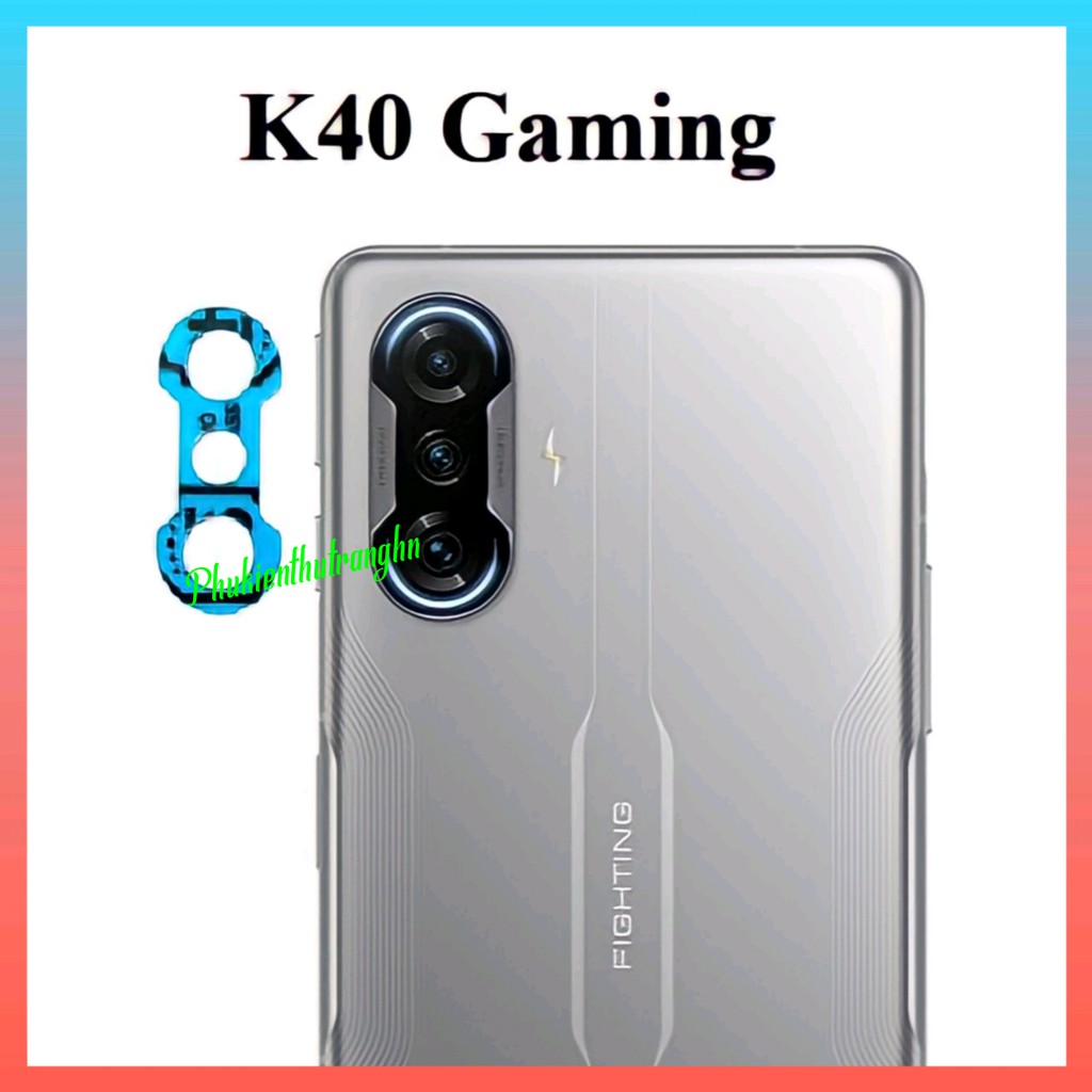 Redmi K40 gaming - Combo kính cường lực trong suốt không full màn hình + dán bảo vệ camera Xiaomi redmi k40 gaming