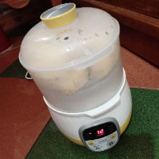 Nồi nấu cháo chậm bear 0.8L + CÓ LỒNG HẤP