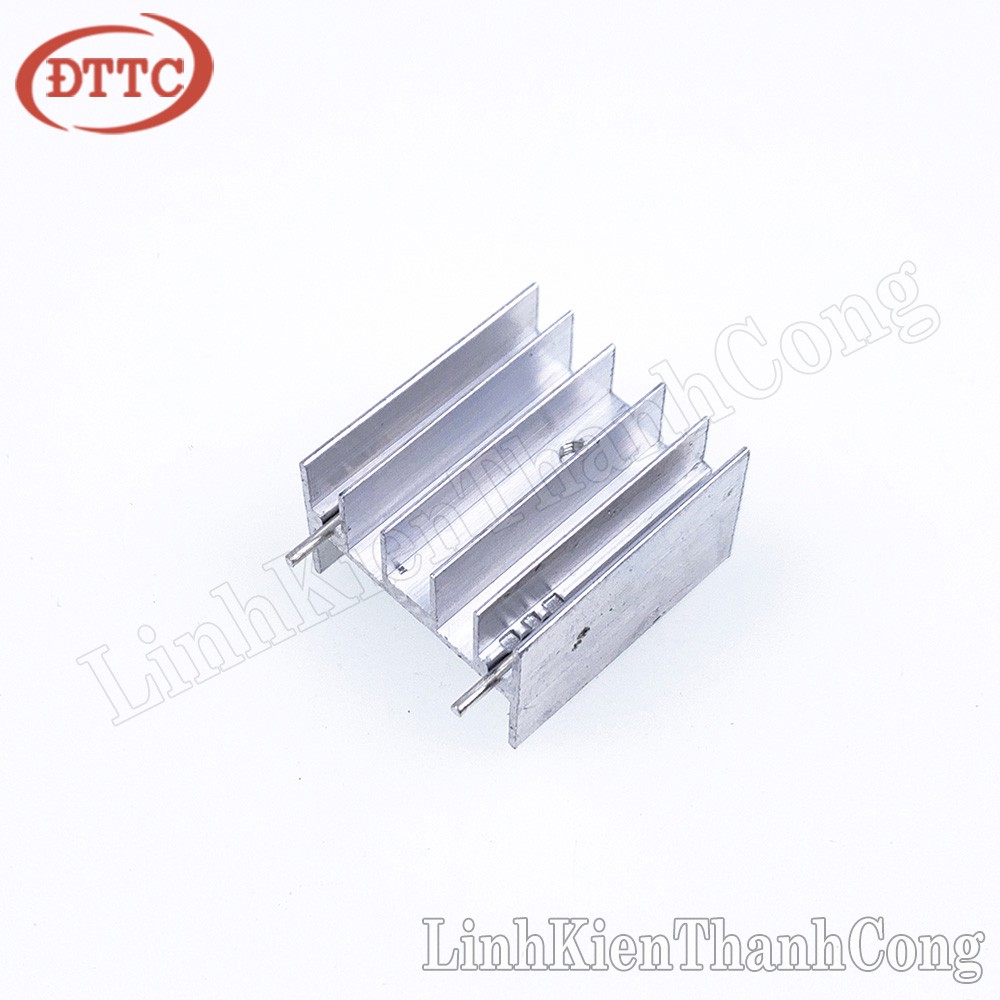 Nhôm Tản Nhiệt TO247 23x16x25mm Trắng