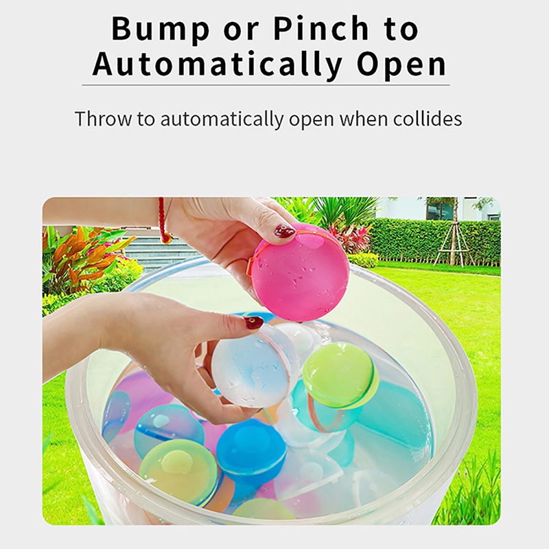 Đồ Chơi Quả Bóng Nước Sáng Tạo Có Thể Tái Sử Dụng Cho Trẻ Em