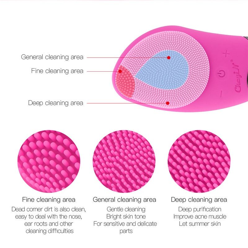 0Máy rửa mặt CkeyiN bằng silicone