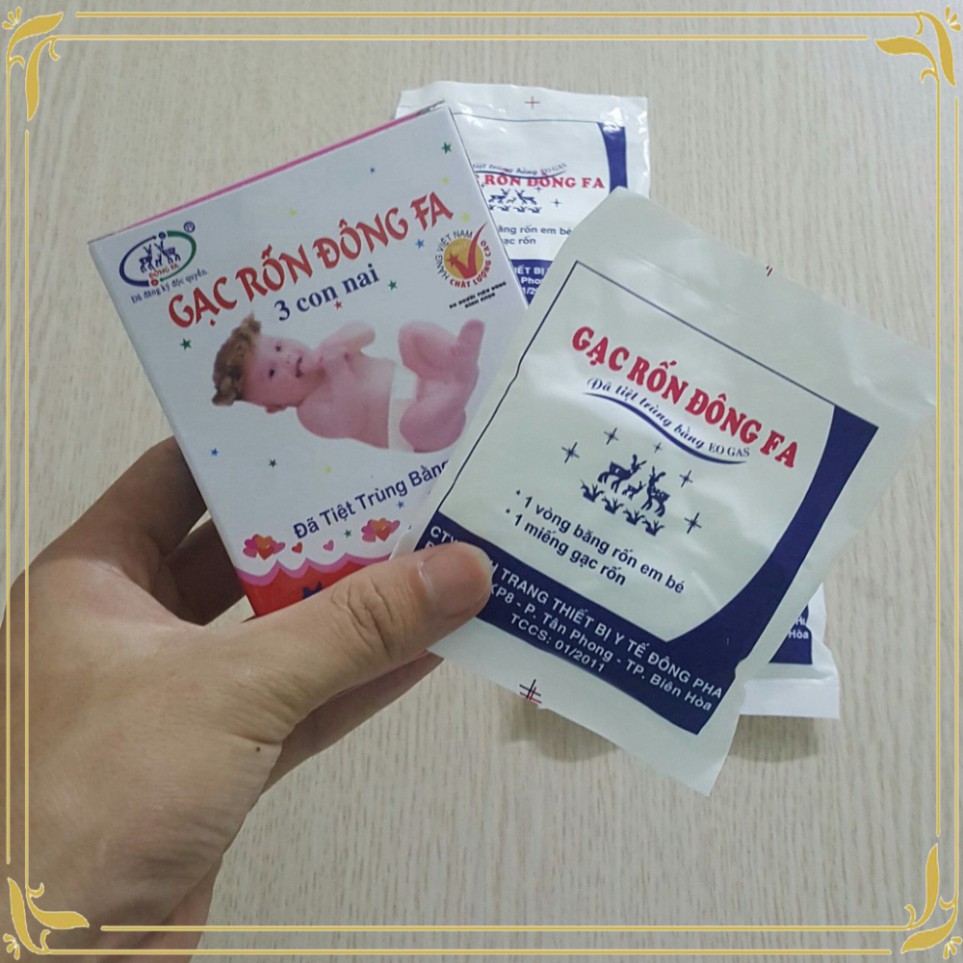 Gạc rốn Đông Pha - Băng rốn Đông Pha cho bé