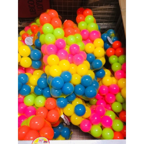Set 30 Bóng nhựa cho bé đường kính 11cm - Banh nhựa đường kính 11cm