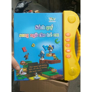 BỘ SÁCH ĐIỆN TỬ SONG NGỮ CHO BÉ CÓ HÌNH ẢNH ÂM THANH NHIỀU CHỦ ĐỀ