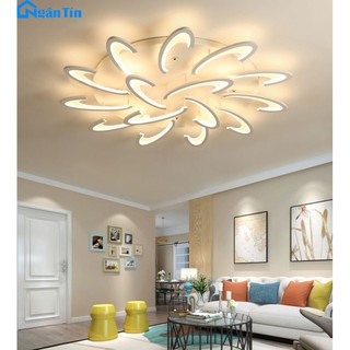 Đèn ốp trần Mica hiện đại 12 cánh MO903A