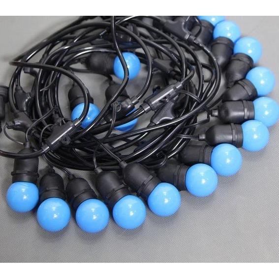 Dây đèn led búp chanh 7 mét 14 bóng 1w trang trí shop, nhà cửa sân vườn