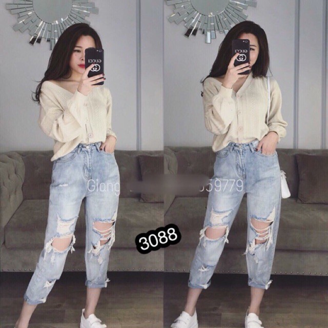 Baggy Jeans Rách
