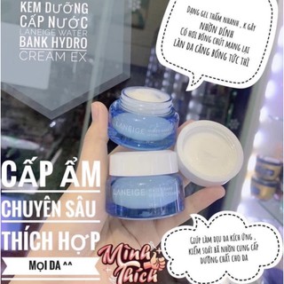Kem dưỡng ẩm Laneige Water Bank Hydro Cream EX 20ml