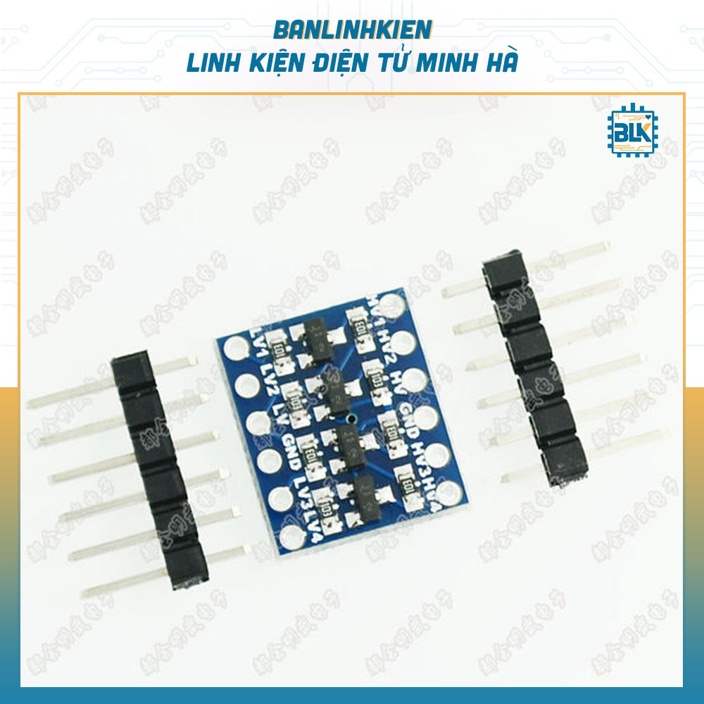 Mạch Chuyển Đổi Logic 3.3V-5.0V 2 Kênh TRAN V2