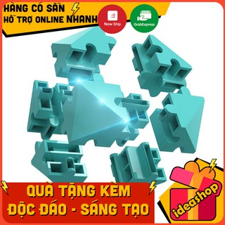 Đồ chơi giải đố tư duy trí tuệ xếp hình khối 3d