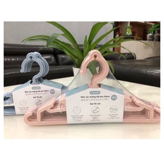 Móc inochi, set 10 móc phơi đồ