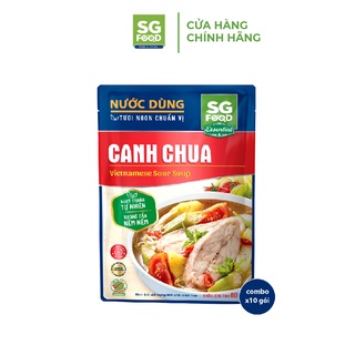 Nước Dùng Canh Chua SG Food 60g Combo 10 gói