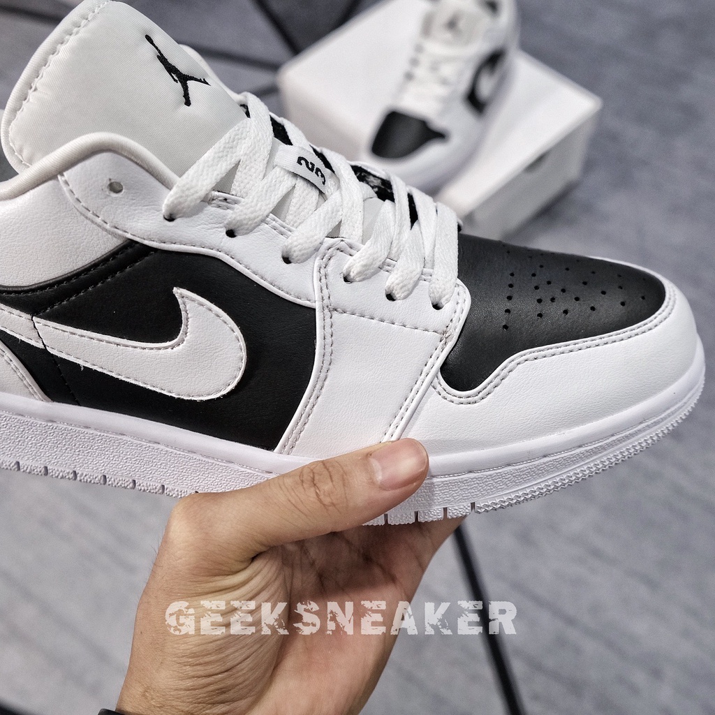 [GeekZoneSneaker] Giày Sneaker Cổ Thấp Air Jordan 1 Low " Panda " | White Black | BigBuy360 - bigbuy360.vn