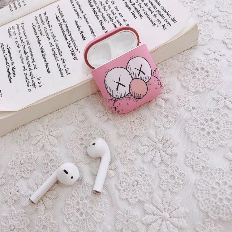 Vỏ bảo vệ hộp đựng tai nghe Airpods kiểu Sesame street phối Kaws cá tính | BigBuy360 - bigbuy360.vn