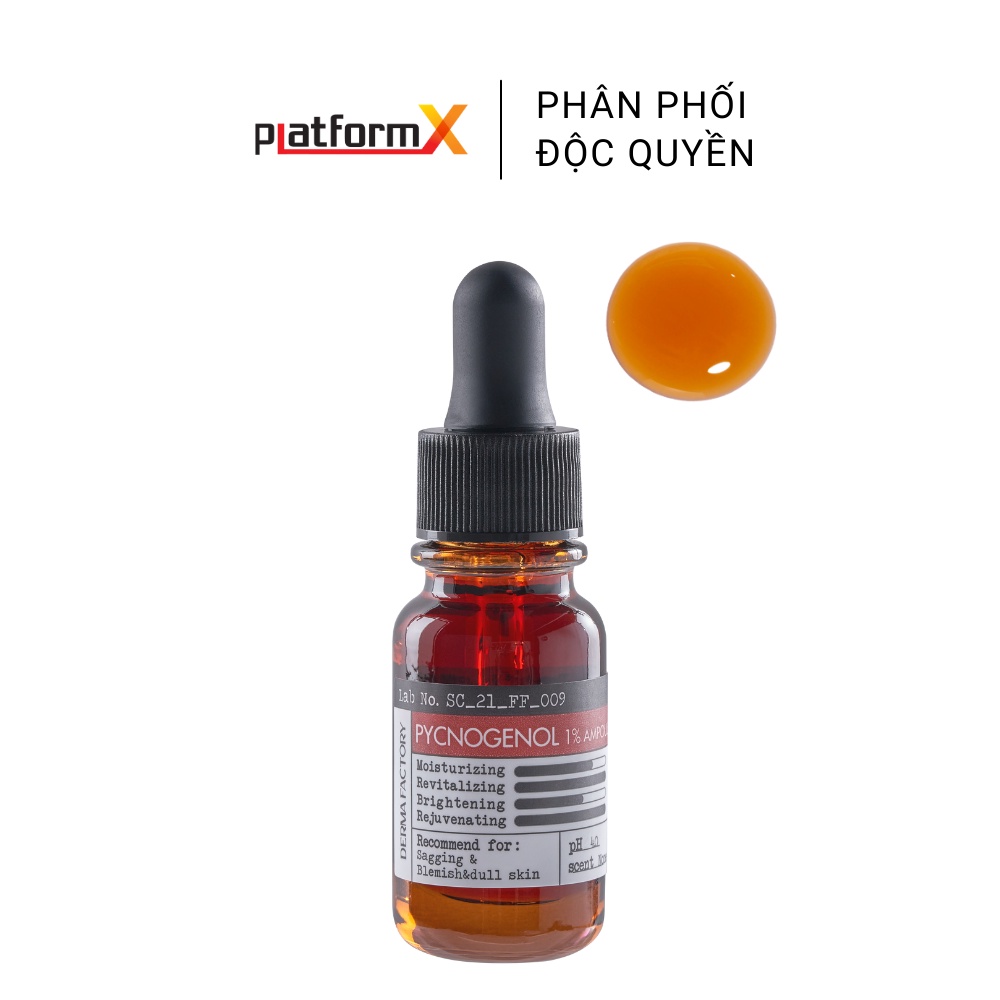 Huyết thanh Derma Factory Pycnogenol 1% Ampoule 10ml