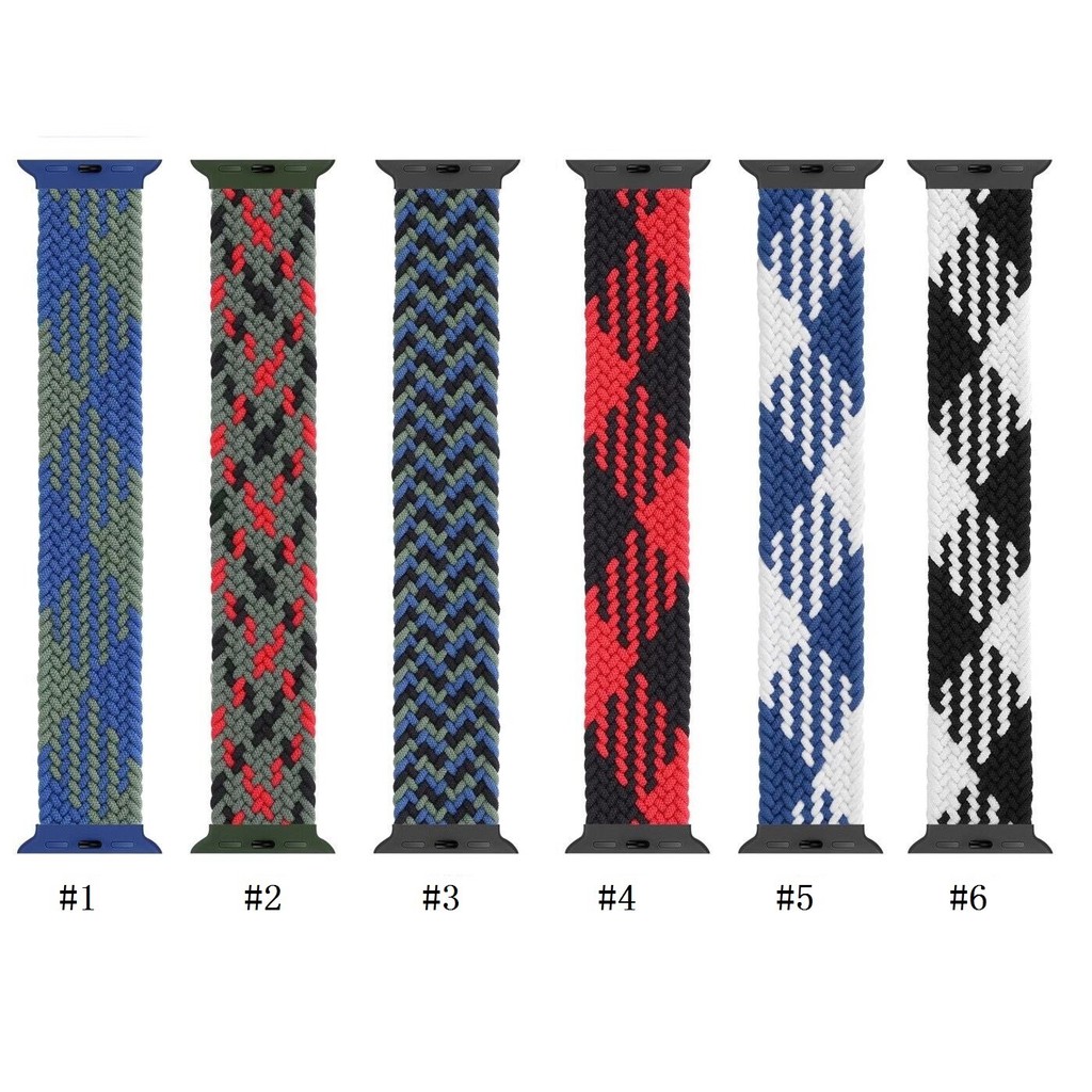 Dây Đeo Đồng Hồ Bằng Nylon Co Giãn Cho Apple Watch 41 / 40 / 38mm 49 / 45 / 44 / 42mm Series Ultra / 8 / 7 / SE / 6 / 5 / 4 / 3 / 2 / 1