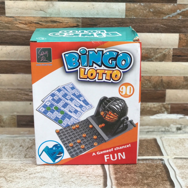 Hộp lồng quay Bingo lô tô 75 số- 90 số