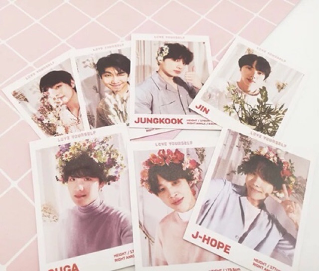 Set card BTS world tour