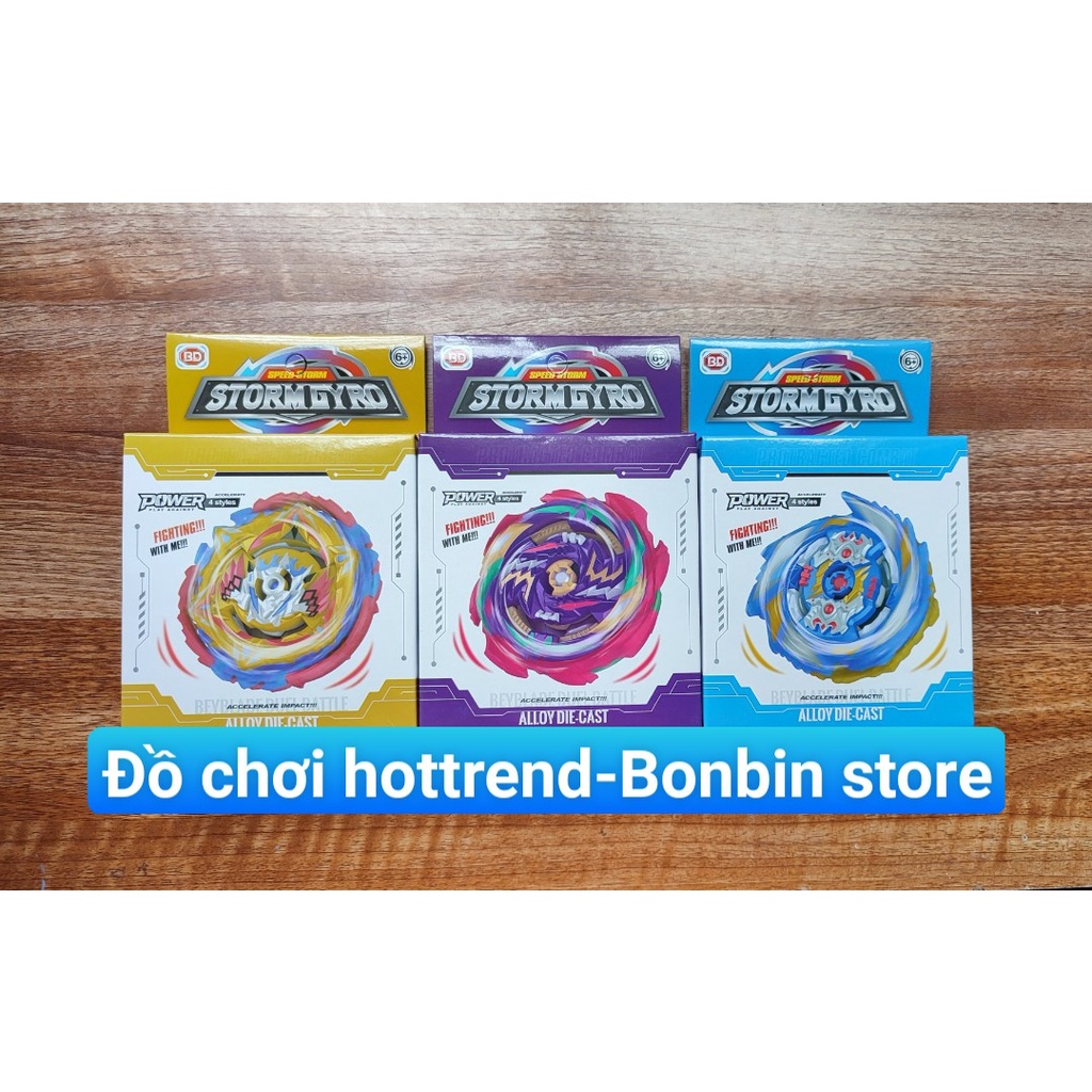 ĐỒ CHƠI CON QUAY VÒNG XOAY THẦN TỐC - BEYBLADE - STORMGYRO KÈM HỘP ĐỰNG CAO CẤP HÀNG LOẠI 1
