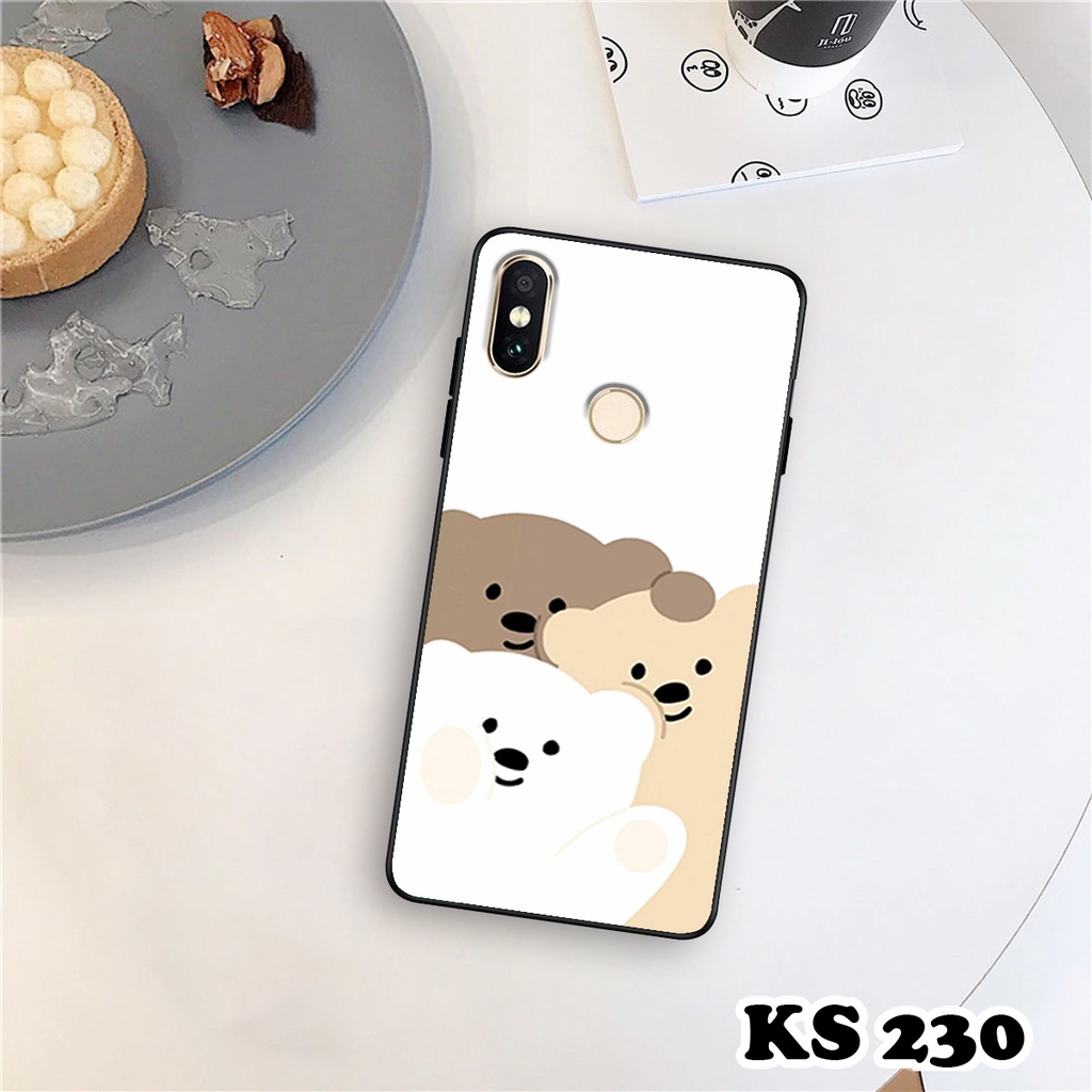 Ốp lưng Xiaomi Redmi Note 5 - Xiaomi Redmi Note 5 Pro - Xiaomi Redmi Note 5A - Ốp in hình gấu bear ngộ nghĩnh