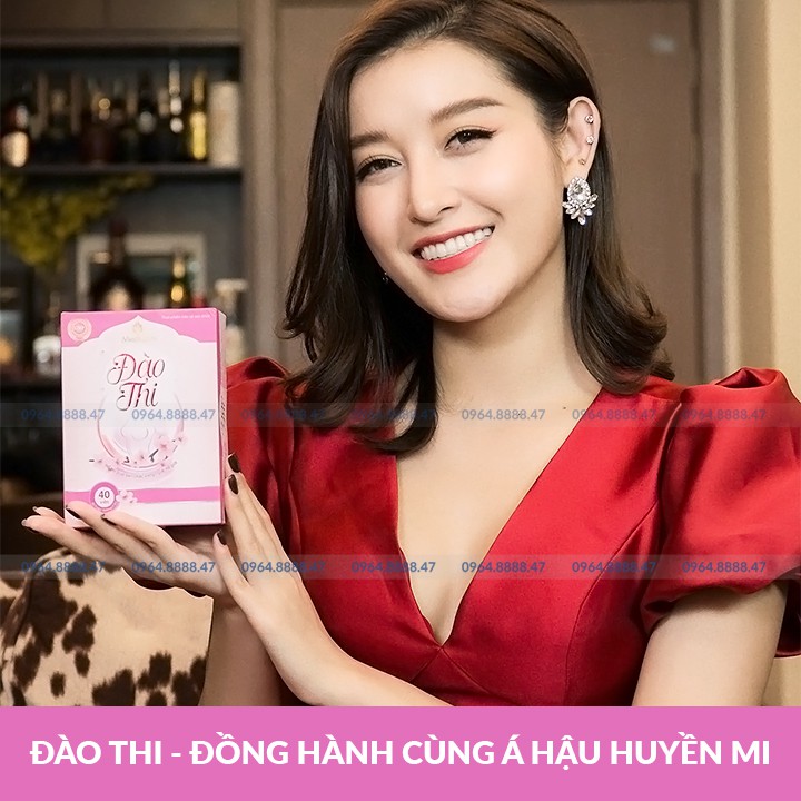 [CHÍNH HÃNG] Viên Uống Nở Ngực Đào Thi, Tăng Kích Thước V1 Tự Nhiên, Căng Tròn, Đầy Đặn, Hồng Hào Quyến Rũ