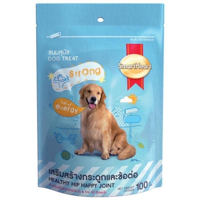 BÁNH SNACK THƯỞNG CHO CHÓ SMARTHEART DOG TREAT 100G