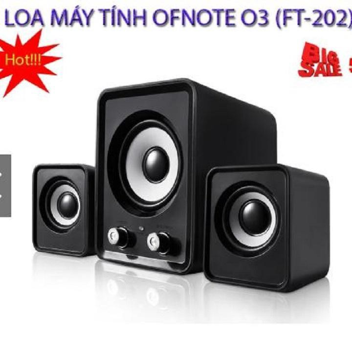 Loa Nghe Nhạc FT202 chính hãng loa Bass Có Dây Dùng Cho Máy Tính PC Và Laptop Bảo Hành 6 Tháng