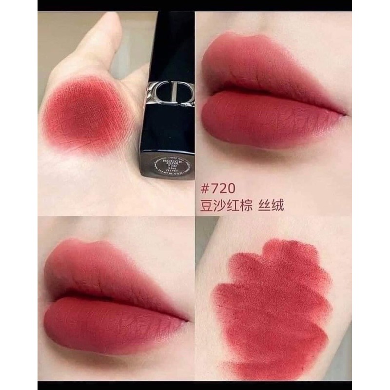 Son Dior Rouge Velvet mới năm 2020 - màu 637, 668, 720, 760, 840,860, 888, 909, 999 matte , 999 satin