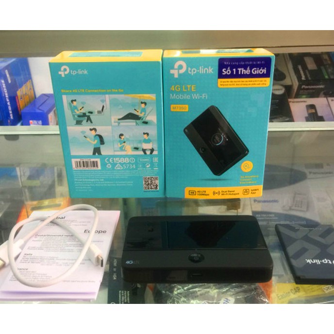 Bộ Phát Wifi 4G TP-Link M7350 Tốc Độ Khủng 150Mbps - Cục phát Wifi Di Động LTE (Hàng chính hãng) Bảo Hành 2 Năm | BigBuy360 - bigbuy360.vn