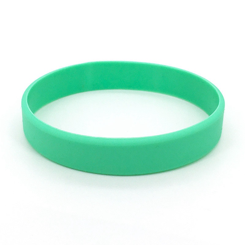 Vòng Tay Cao Su Silicon Màu Trơn Thời Trang Có Thể Tái Sử Dụng Cho Sự Kiện