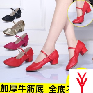 Giày khiêu vũ cao gót đế mềm thời trang dành cho nữ