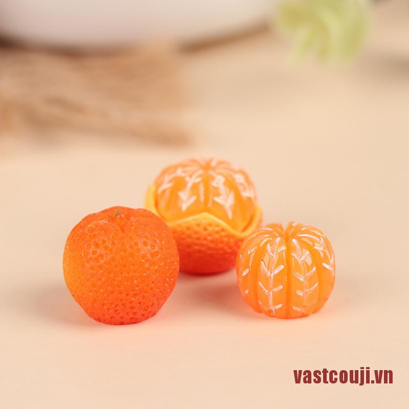 Quả Cam Mini Tỉ Lệ 1: 6 / 1: 12 Trang Trí Nhà Búp Bê