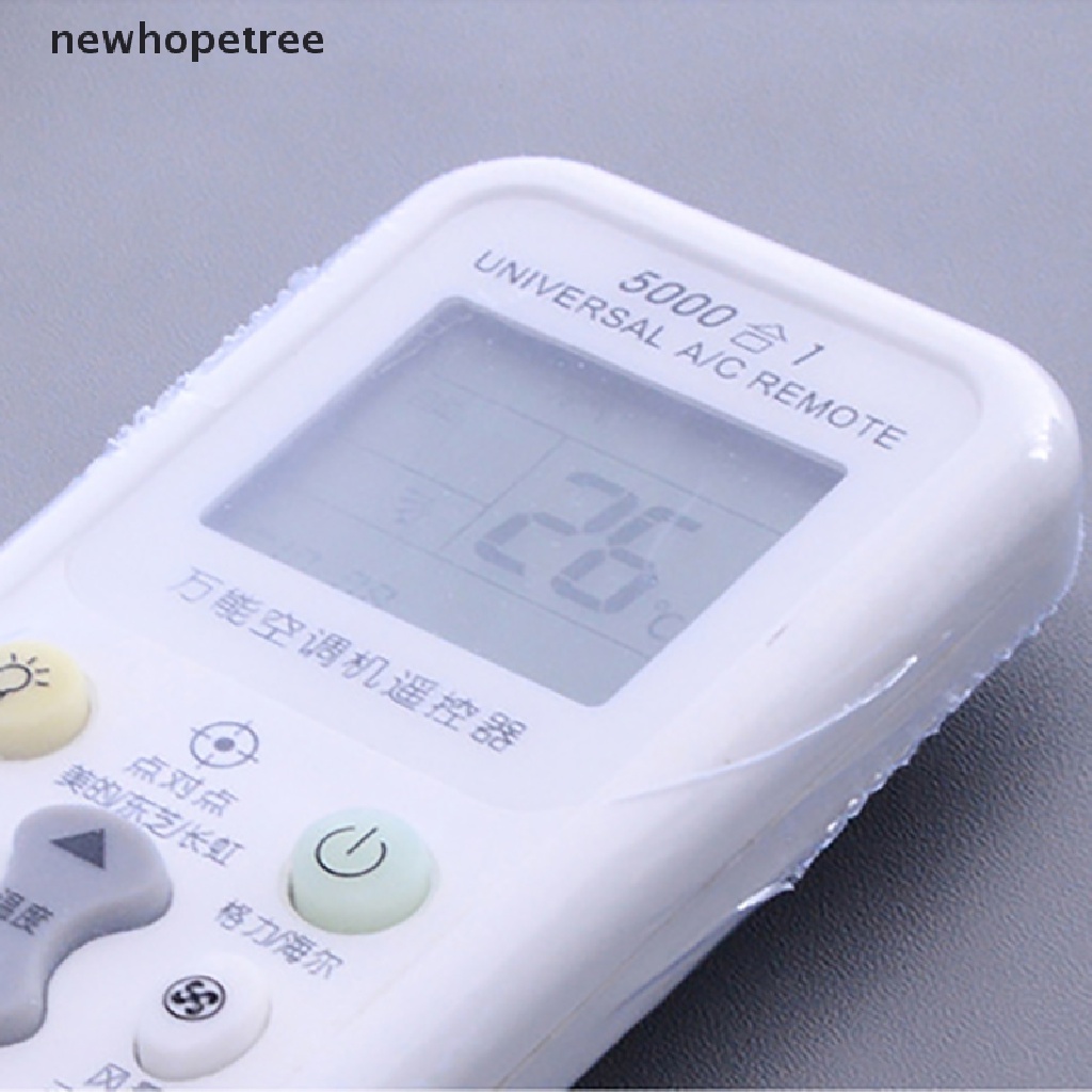 Bộ 5 Vỏ Bọc Điều Khiển Từ Xa TV / Máy Lạnh Chống Thấm Nước / Bụi Bẩn Tiện Dụng