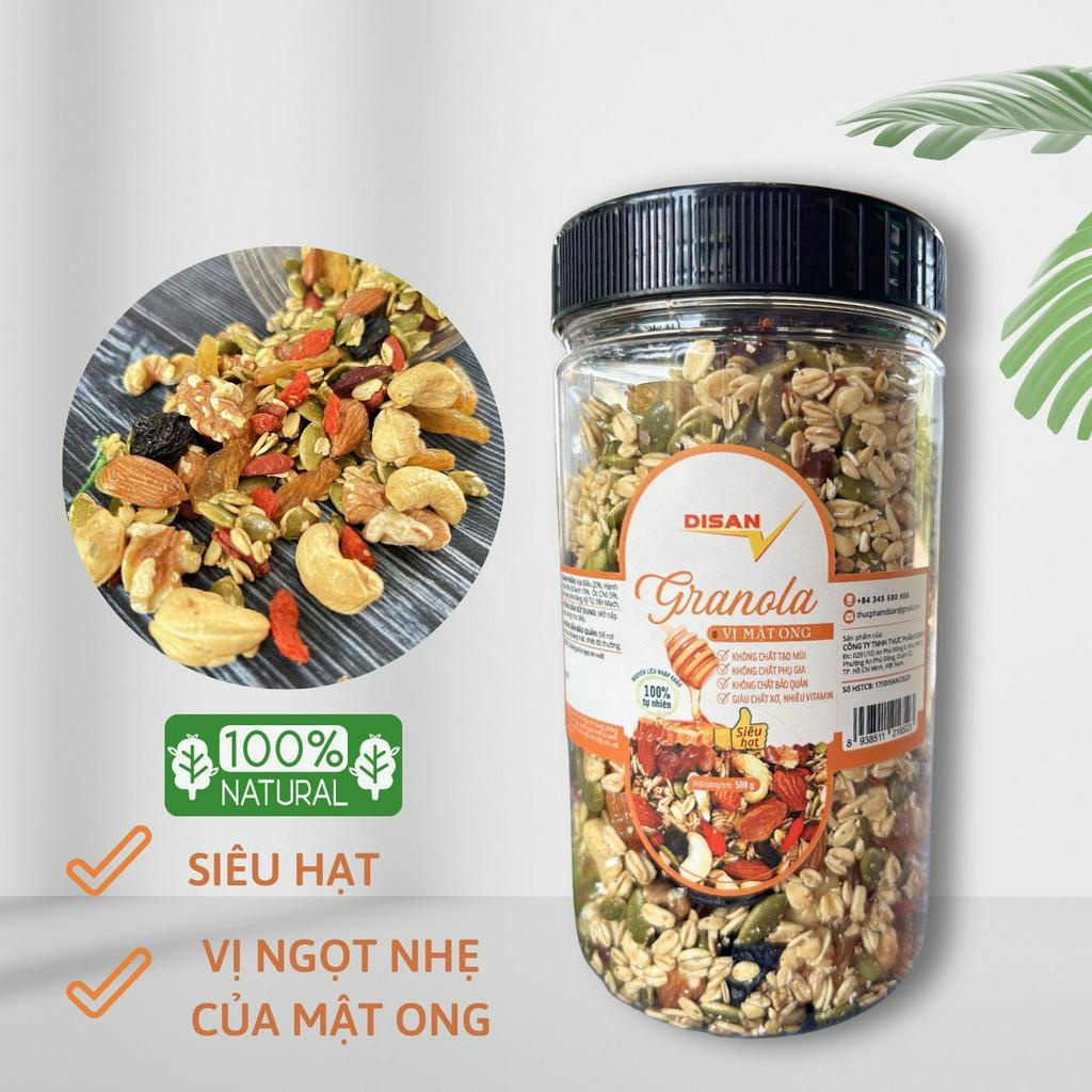 GRANOLA - NGŨ CỐC VỊ NGUYÊN BẢN HỘP 500G
