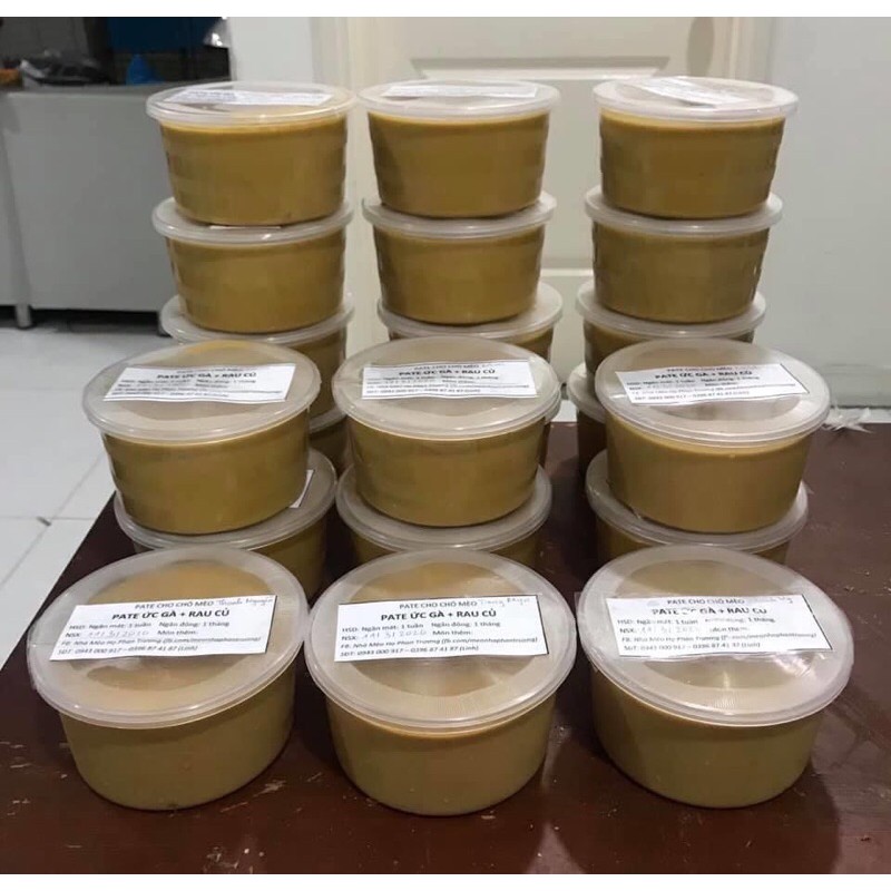 Pate tươi Phan Trương cho Chó Mèo 500gr