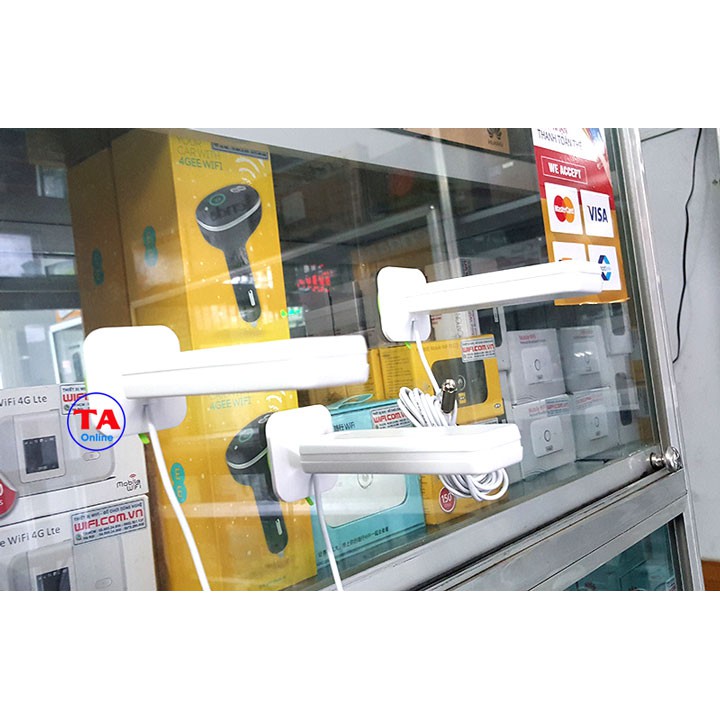 [Mã ELFLASH5 giảm 20K đơn 50K] Anten 3G/4G Huawei 18dbi - Đầu cắm chuẩn SMA - Cáp dài 3m/hỗ trợ băng tần 700-2600Mhz. | BigBuy360 - bigbuy360.vn