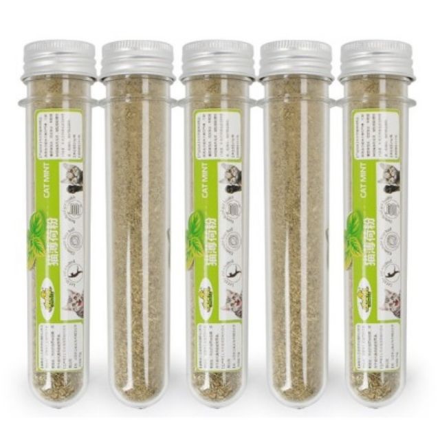 Cỏ bạc hà cho mèo - catnip cho mèo - 10g/ống