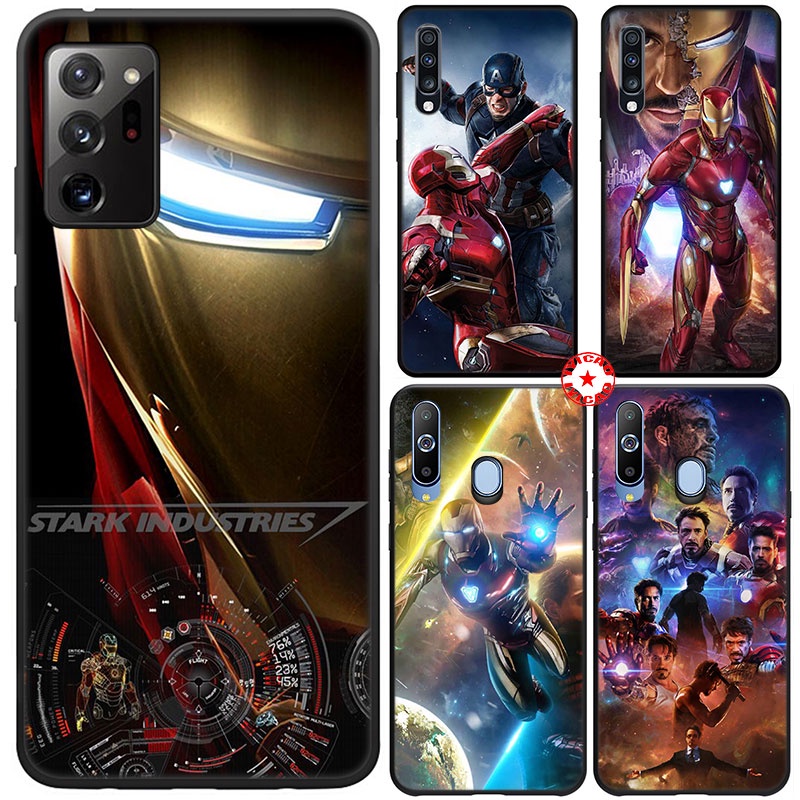 Ốp Điện Thoại Hình Iron Man Cho Samsung Galaxy J4 J5 J6 J7 J730 J8 Plus Prime Core Pro 46FV